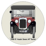 Austin Seven AF Tourer 1930-32 Coaster 4